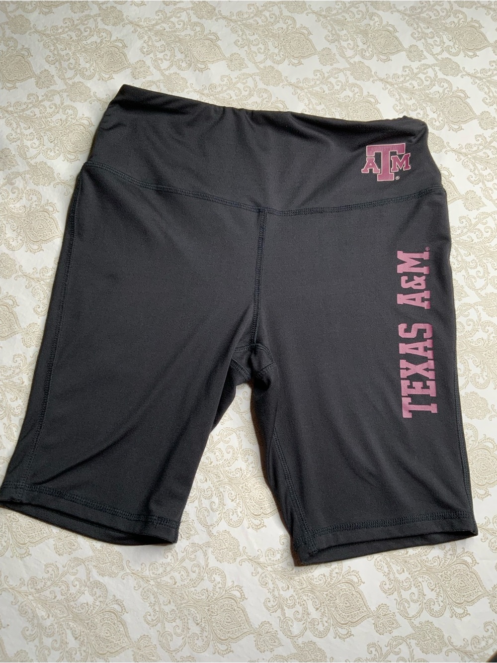 Colosseum Texas A&M Aggies Women's Athletic Bike Shorts - Size Medium